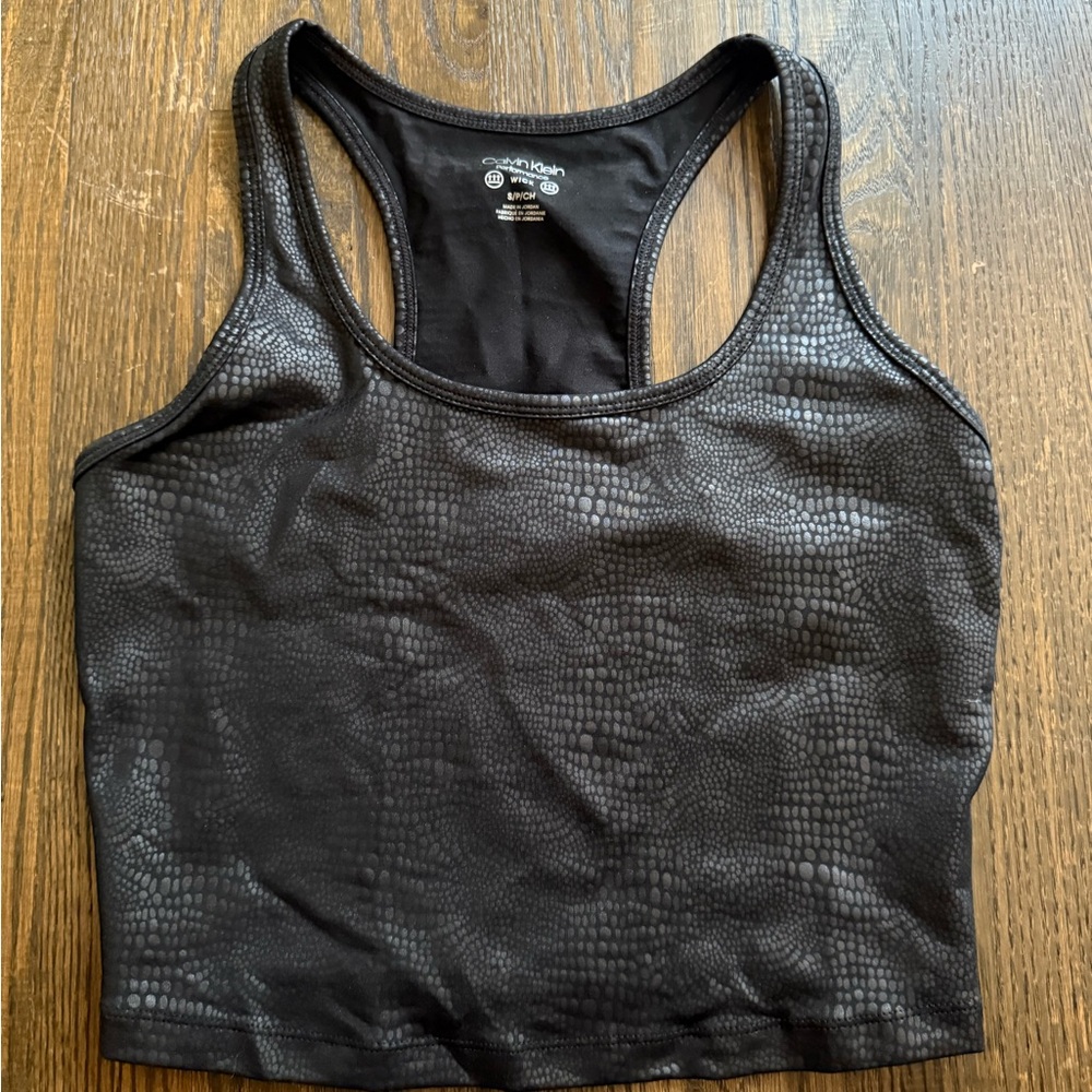 Calvin Klein Black Performance Top